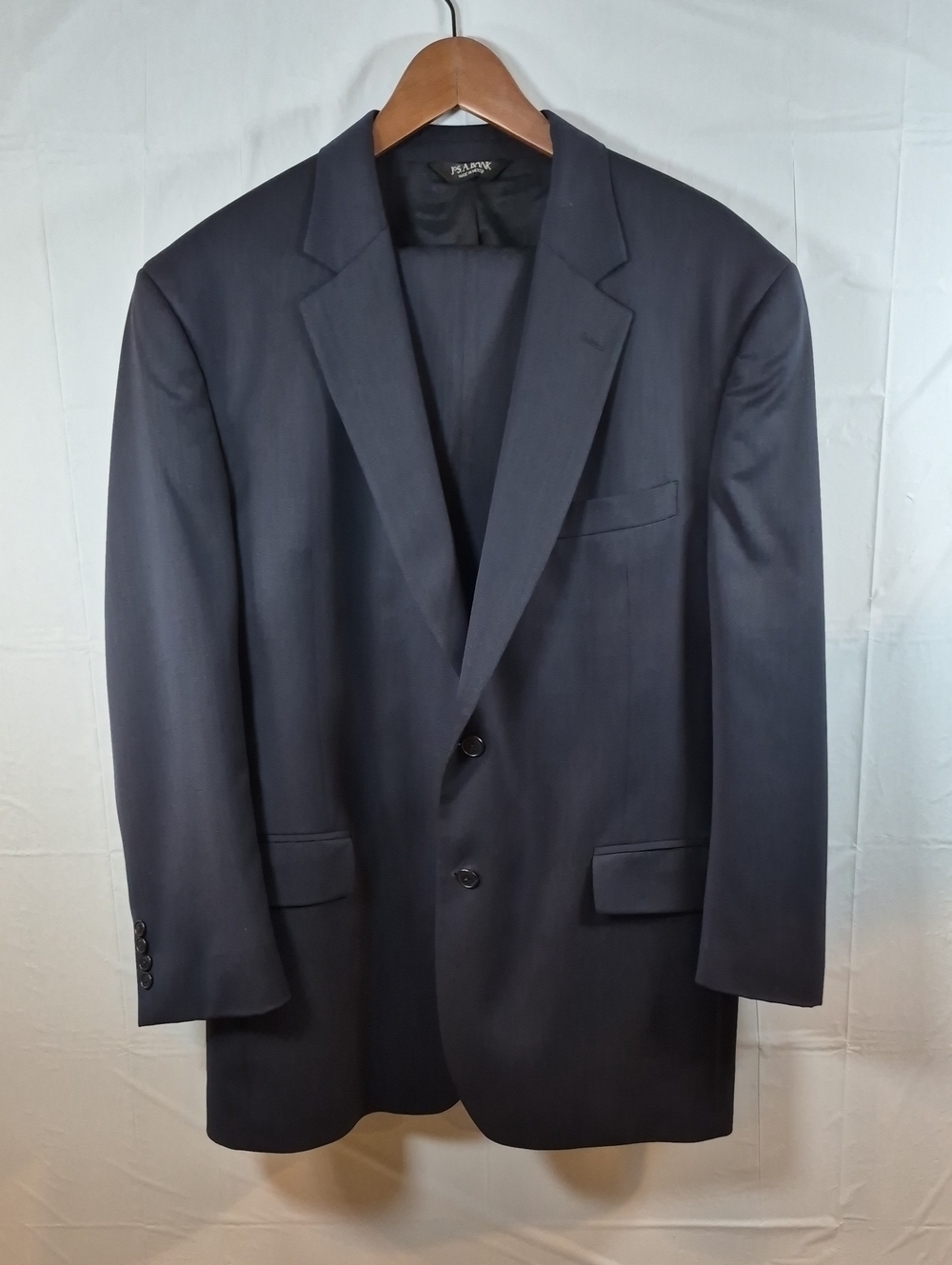 Jos. A. Bank Men's Navy Single-Breasted Suit Jacket And Pants